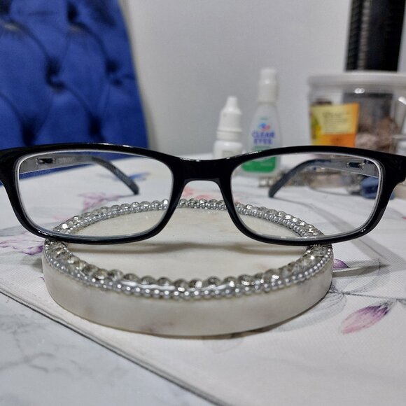 Simple Foster Grant MS0521 Brandon Black Readers 1.00 Power Simple Black BUNDLE - Picture 2 of 16